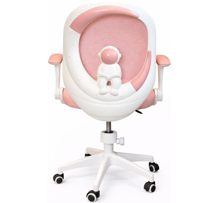 Крісло обертове дитяче PERFECT KIDS ASTRONAUT PINK5
